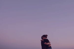 couple hugging each other